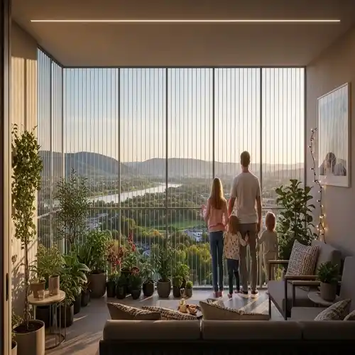 Rust Free Invisible Grills for Balcony in Hyderabad, Telangana